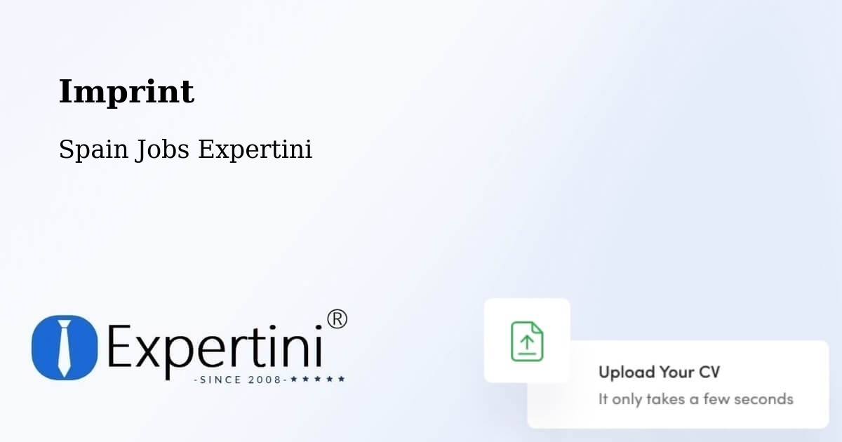 Imprint – Huelva - Spain Jobs Expertini
